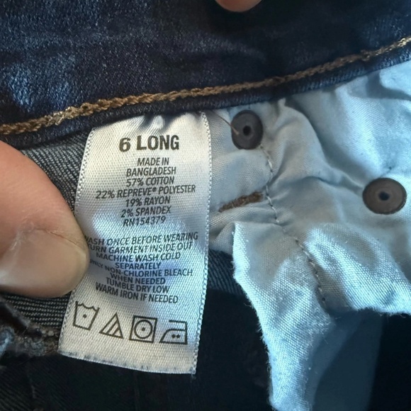 Teens Aeropostale Jeans High Rise Leggings Size 6 Long - Picture 6 of 11